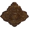 Ekena Millwork Ashford Ceiling Medallion, Hand-Painted Root Beer Crackle, 42 3/4"W x 28 7/8"H x 1"P CM42X28ASRBC - alternate 4